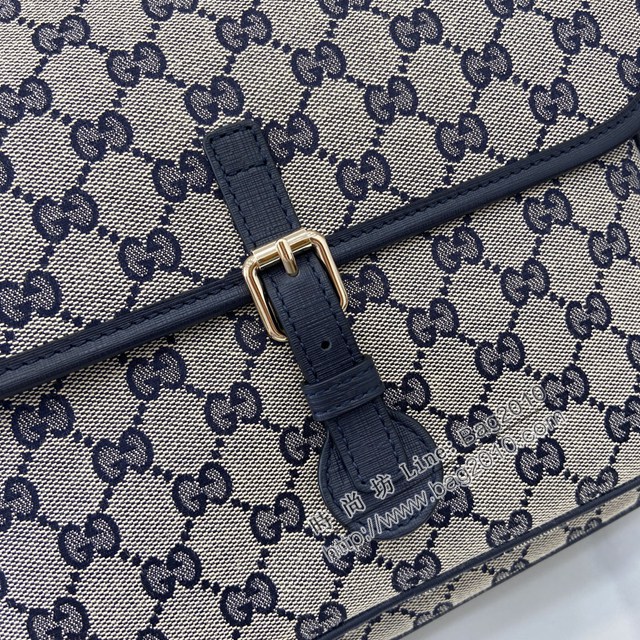 Gucci專櫃古馳2025早春兒童系列郵差包肩背包 jh2650型號：793823